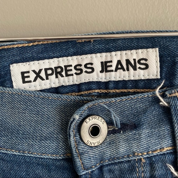 Express Jeans Mens Rocco Slim Fit Straight Leg Denim Jeans Size 29x30 - Picture 3 of 8